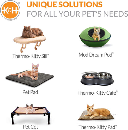 Thermo-Kitty or dog Fashion Splash Indoor Heated Bed